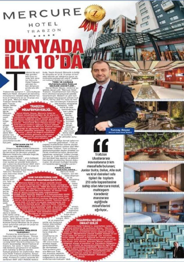 Mercure Trabzon Hotel Exterior foto Interview with the Turkish Ambassador to the United States, Burak Öztop